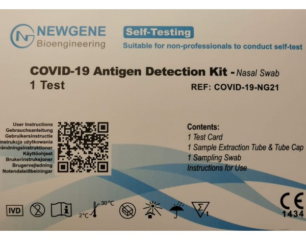 Korona kotitesti COVID-19 Antigeenipikatesti Kit